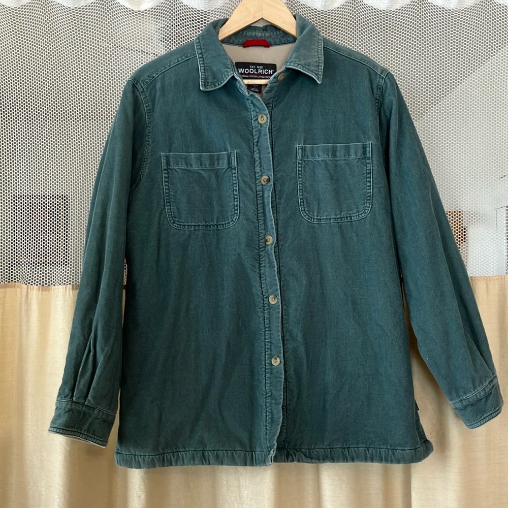 Woolrich button up sweater